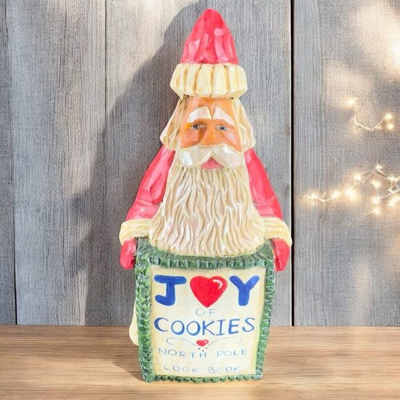 1995 Paul Bonyger Kurt Adler Santa Joe of Cookies North Pole Cook Book Signed - Picture 1 of 12